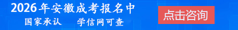 安徽成考报名